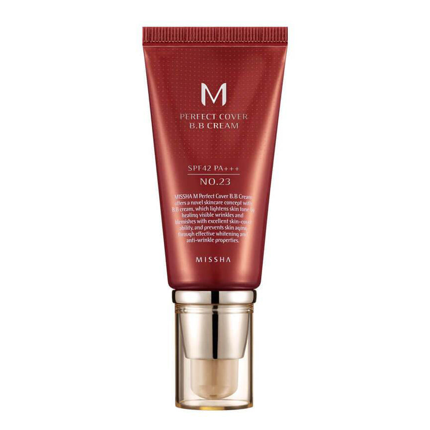 Missha M Perfect Cover BB Cream 50ml SPF42 PA Korean Makeup missha-m-perfect-cover-bb-cream-50ml-spf42-pa-korean-makeup