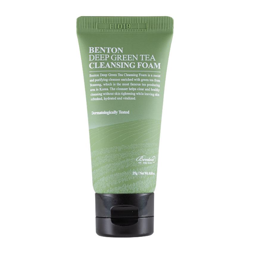 Buy Benton Deep Green Tea Cleansing Foam Mini 25g Australia - Korean ...
