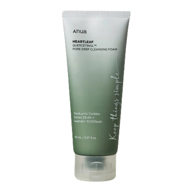 Heartleaf Quercetinol Pore Deep Cleansing Foam 150ml (Damaged Box)
