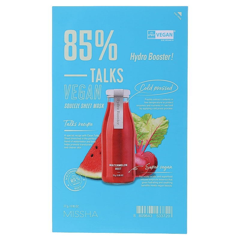 Talks Vegan Squeeze Sheet Mask 27g