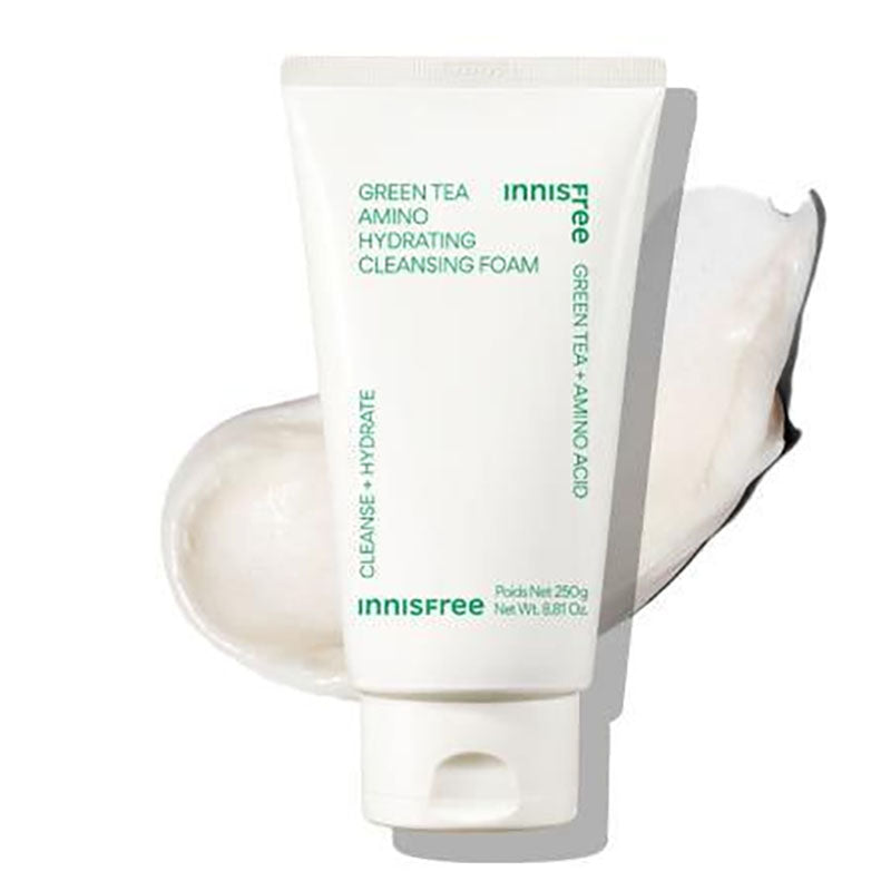 Green Tea Hydrating Amino Cleansing Foam 250g Jumbo