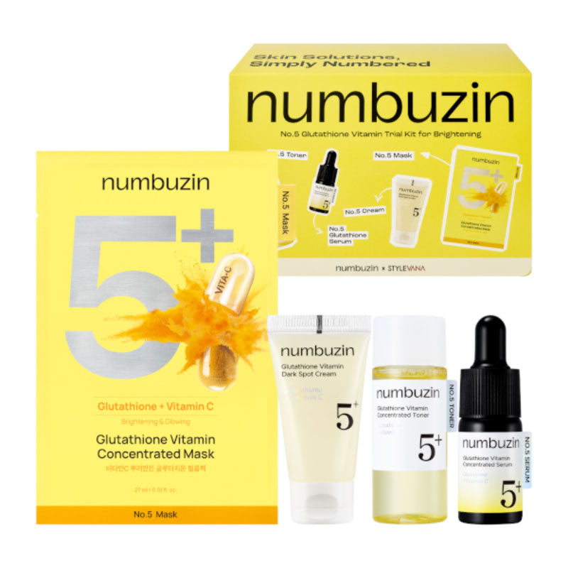 No.5 Glutathione Vitamin Trial Kit for Brightening