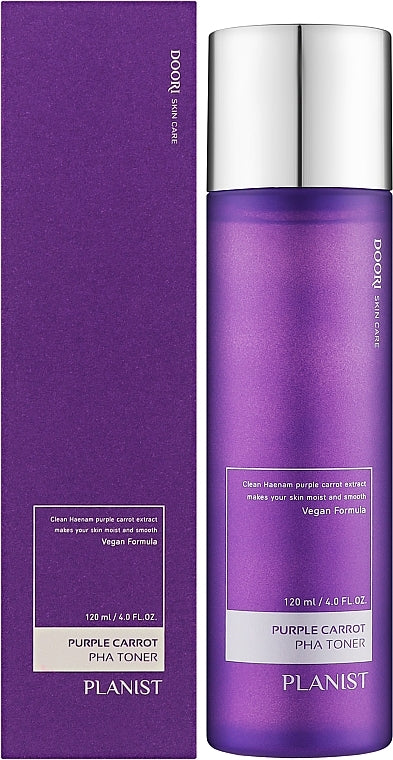 Planist Purple Carrot PHA Toner 120ml (Short Expiry 28/05/2027)