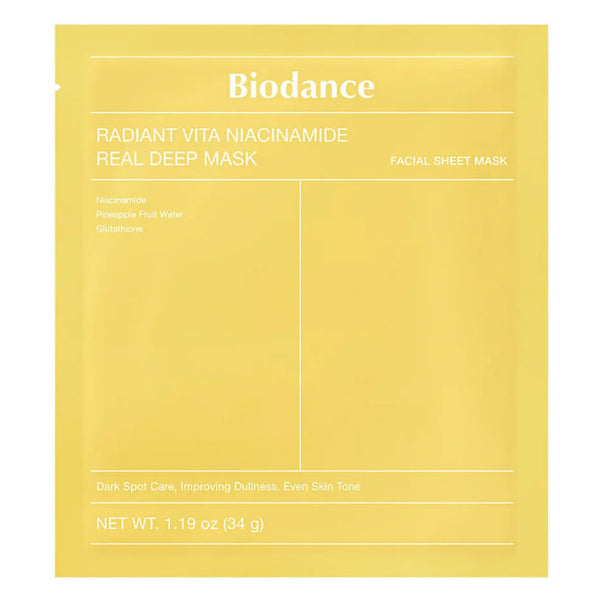 Radiant Vita Niacinamide Real Deep Mask 34g