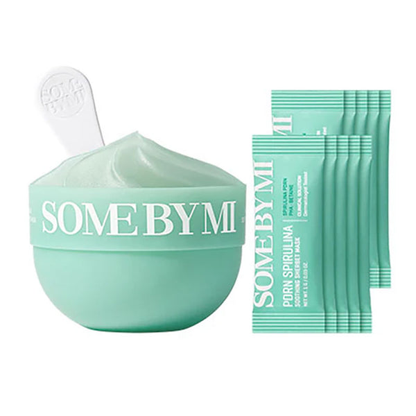 PDRN Spirulina Soothing Sherbet Mask Set (10 pcs)