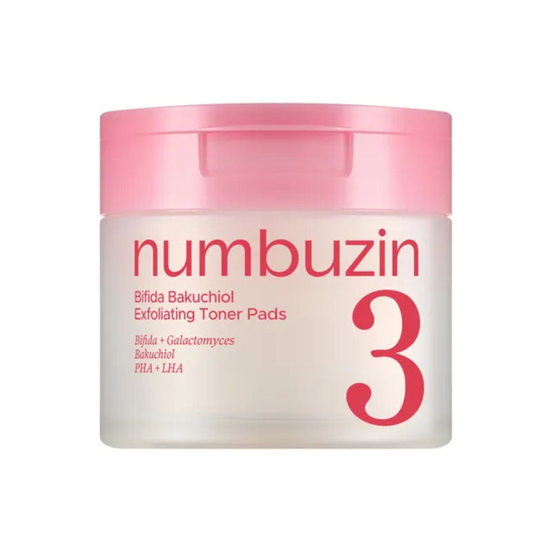 No.3 Bifida Bakuchiol Exfoliating Toner Pads (70 Pads)