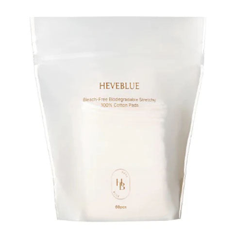 Bleach-Free Biodegradable Stretchy 100% Cotton Pads (60ea)