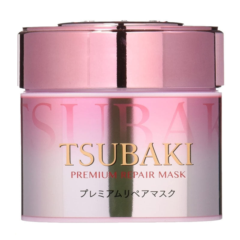 Tsubaki Premium Repair Mask Pink Camellia Japan Edition 180g (Slight Leak)
