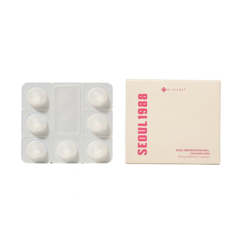 Seoul 1988 Boosting Ball : Collagen 100% (0.0012oz * 7 capsules)