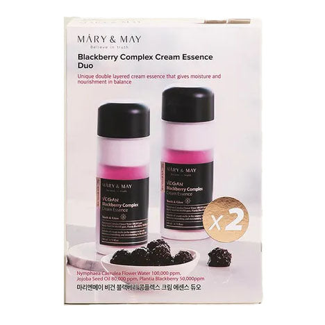 Vegan Blackberry Complex Cream Essence Duo (140ml x2)