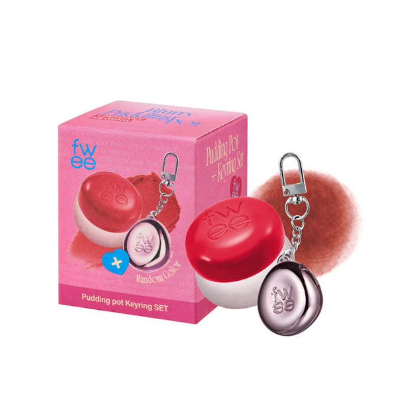 Lip & Cheek Blurry Pudding Pot With Pendant Keyring 5g