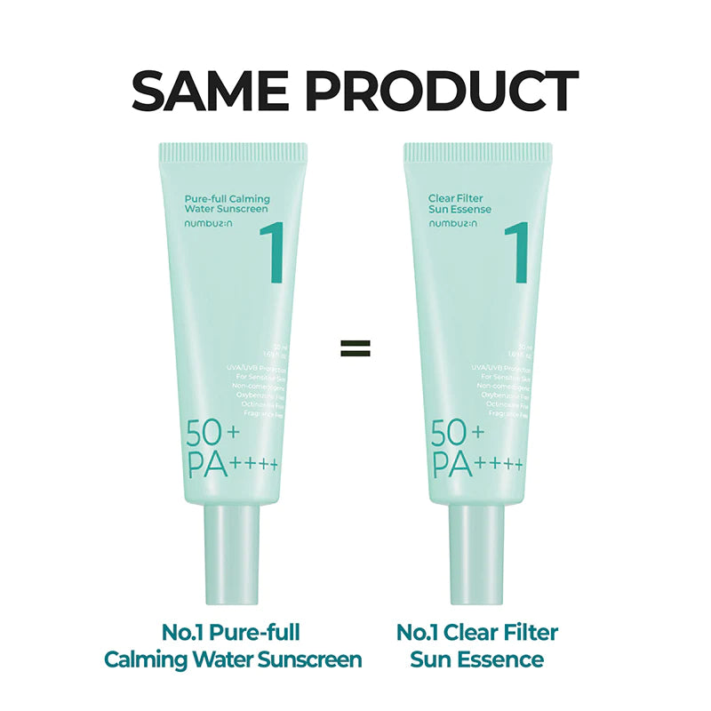 No.1 Clear Filter Sun Essence 50ml (Damaged Box)