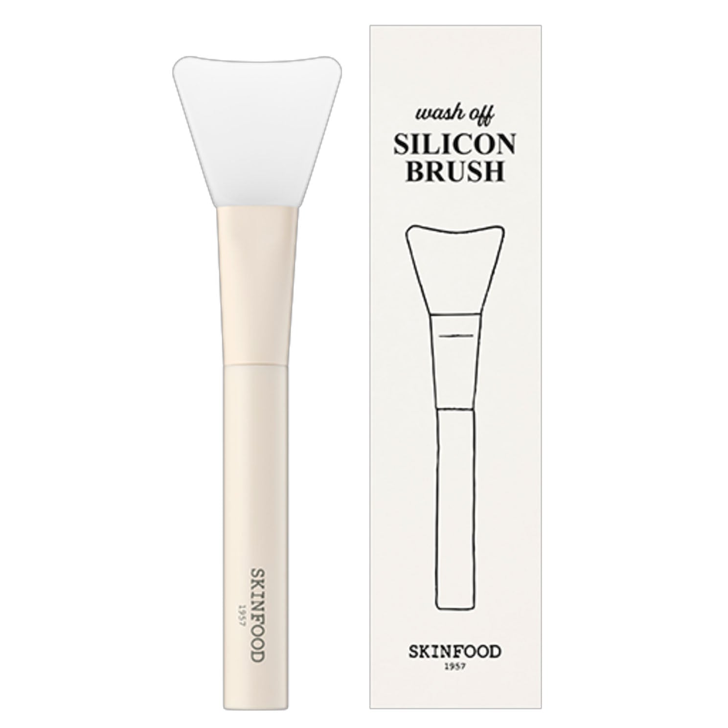 Wash Off Silicon Brush (1 pc)