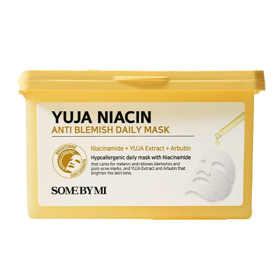 Yuja Niacin Anti-Blemish Daily Mask (30 Sheets)
