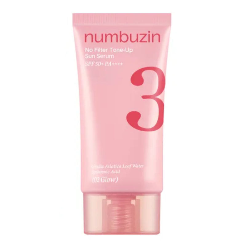 No.3 No Filter Tone-Up Sun Serum 50ml (Select From 2 Types)