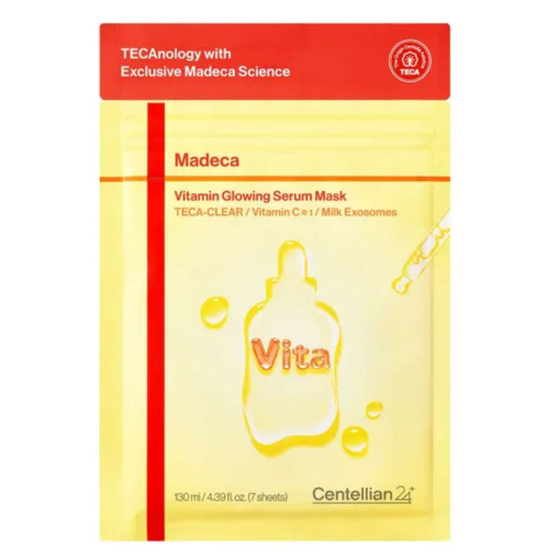 Madeca Vitamin Glowing Serum Mask 1 Pouch (7 Sheets)