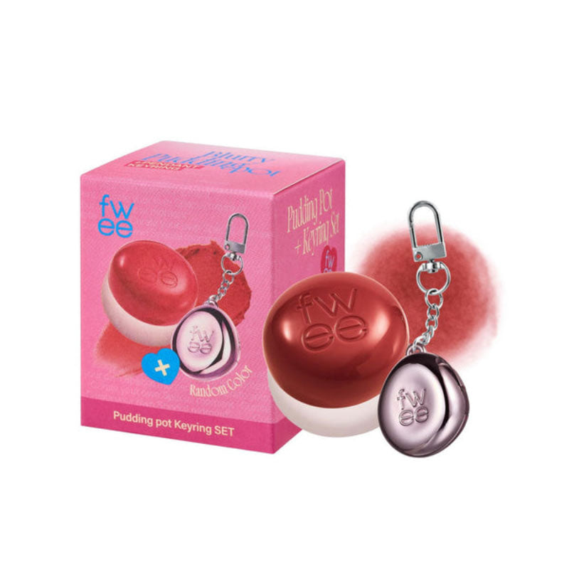 Lip & Cheek Blurry Pudding Pot With Pendant Keyring 5g