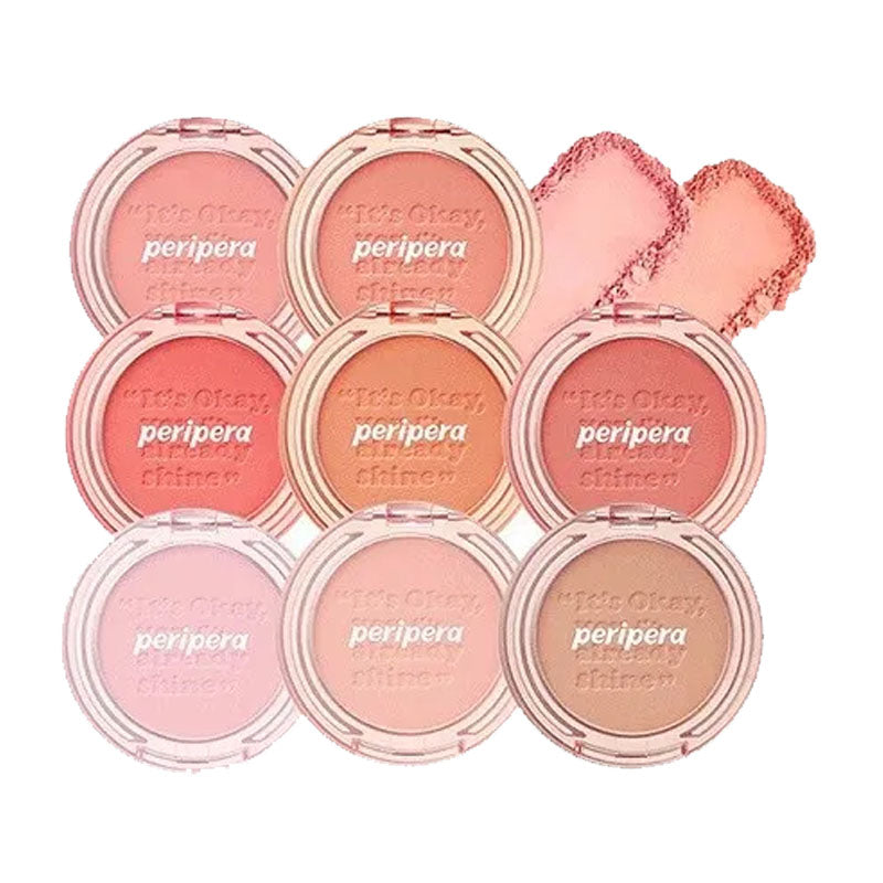 Peripera Pure Blushed Sunshine Cheek (01 Calm Pink) 4.2g (No Box)