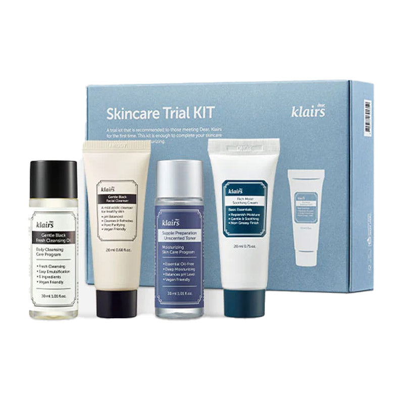 Skincare Trial Kit (4pcs) (Damaged Box)