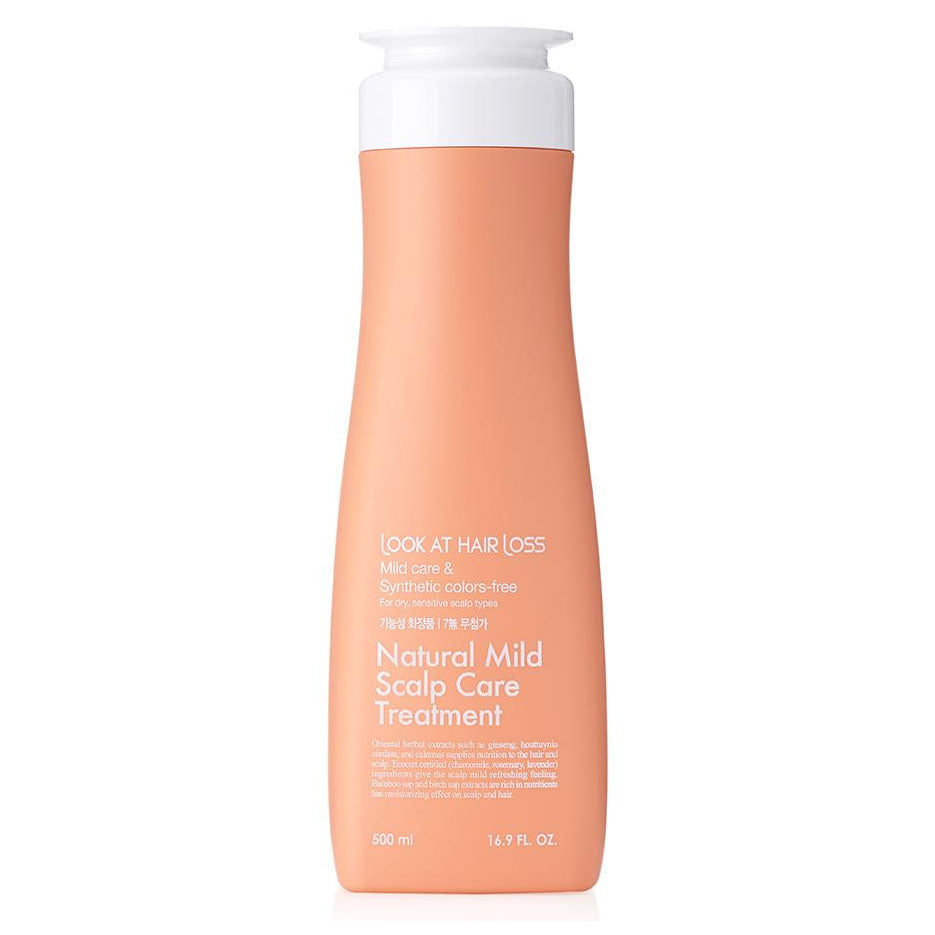 Look At Hair Loss Natural Mild Scalp Care Shampoo OR Treatment 500ml
