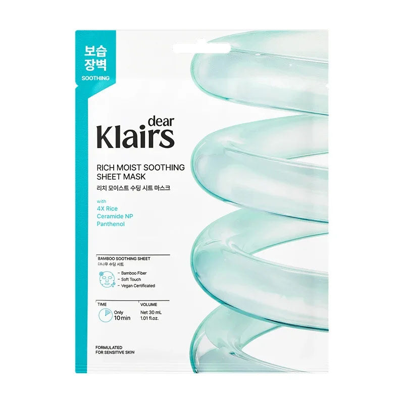 Rich Moist Soothing Sheet Mask 25ml