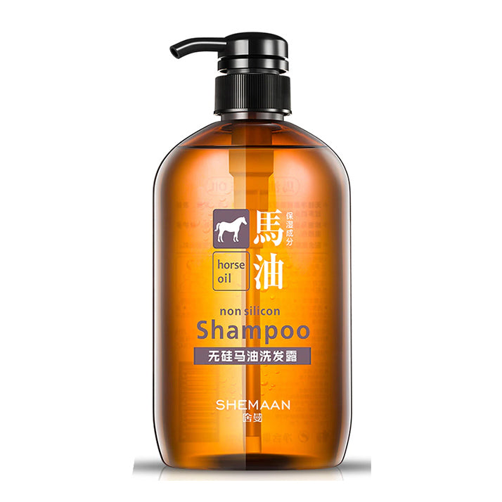 Horse Oil Non-silicon Rinse In Shampoo 600ml