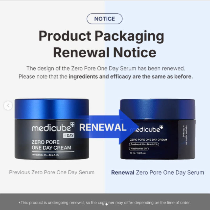 Zero Pore One Day Cream 50ml