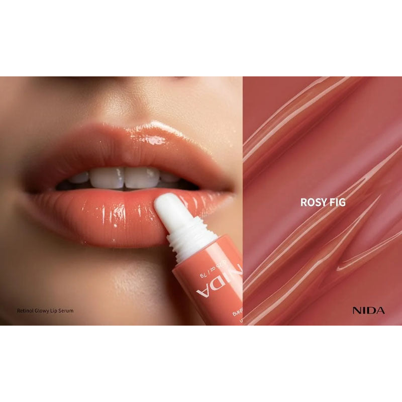 Retinol Glowy Lip Serum 7g - Rosy Fig