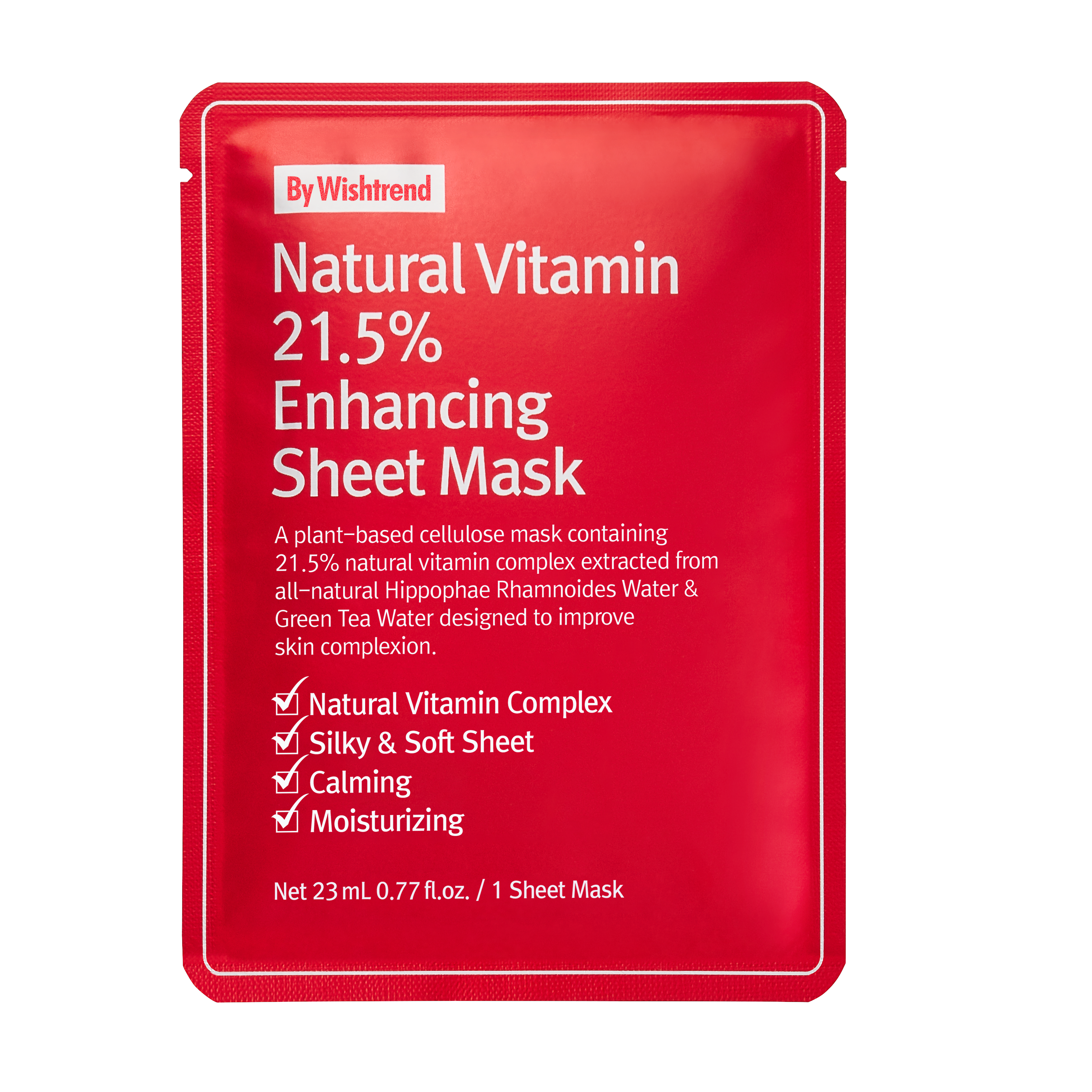 Natural Vitamin 21.5% Enhancing Sheet Mask