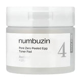 No.4 Pore Zero Peeled Egg Toner Pad 190ml (70 Pads)