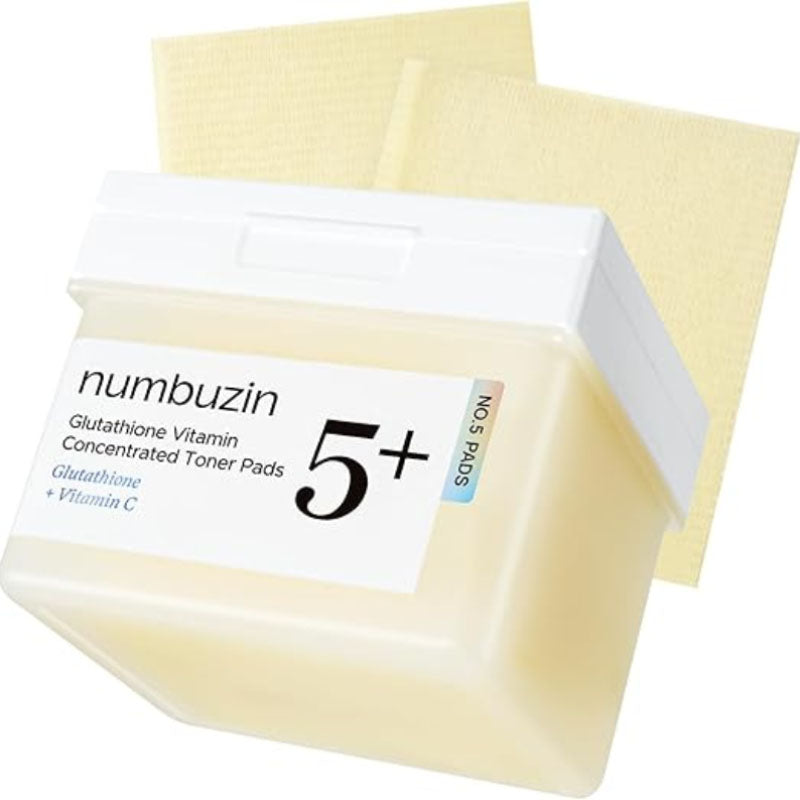 No.5 Glutathione Vitamin Concentrated Toner Pads (70 Pads)