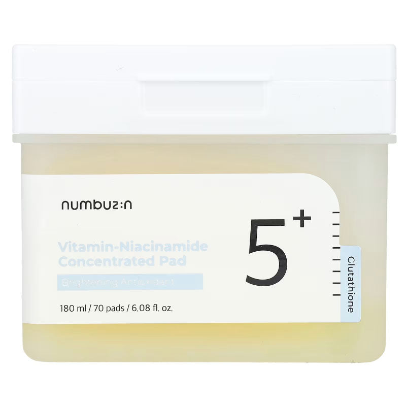 Numbuzin No.5+ Vitamin-Niacinamide Concentrated Pad 70 Pads 180ml