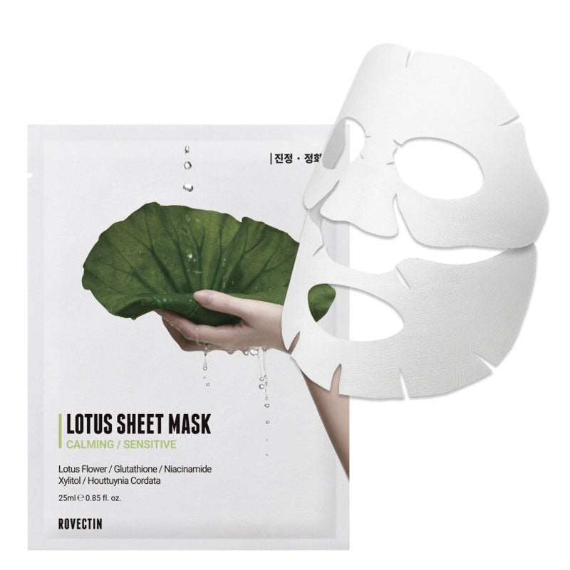 Lotus Sheet Mask Calming 25ml (1 Mask)