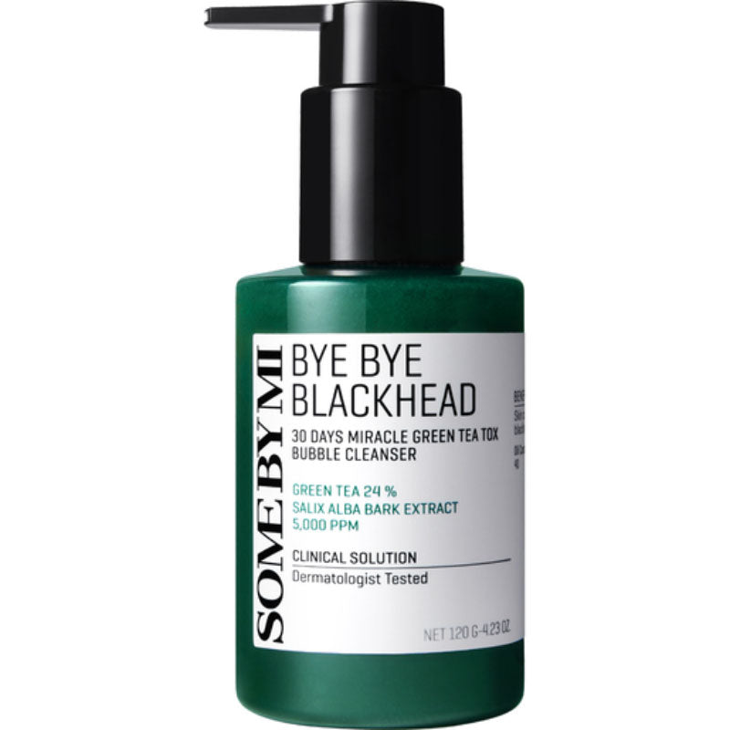 Bye Bye Blackhead 30 Days Miracle Green Tea Tox Bubble Cleanser 120g