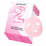 No.2 Rose PDRN Collagen Plumping Sheet Mask 33ml NEW