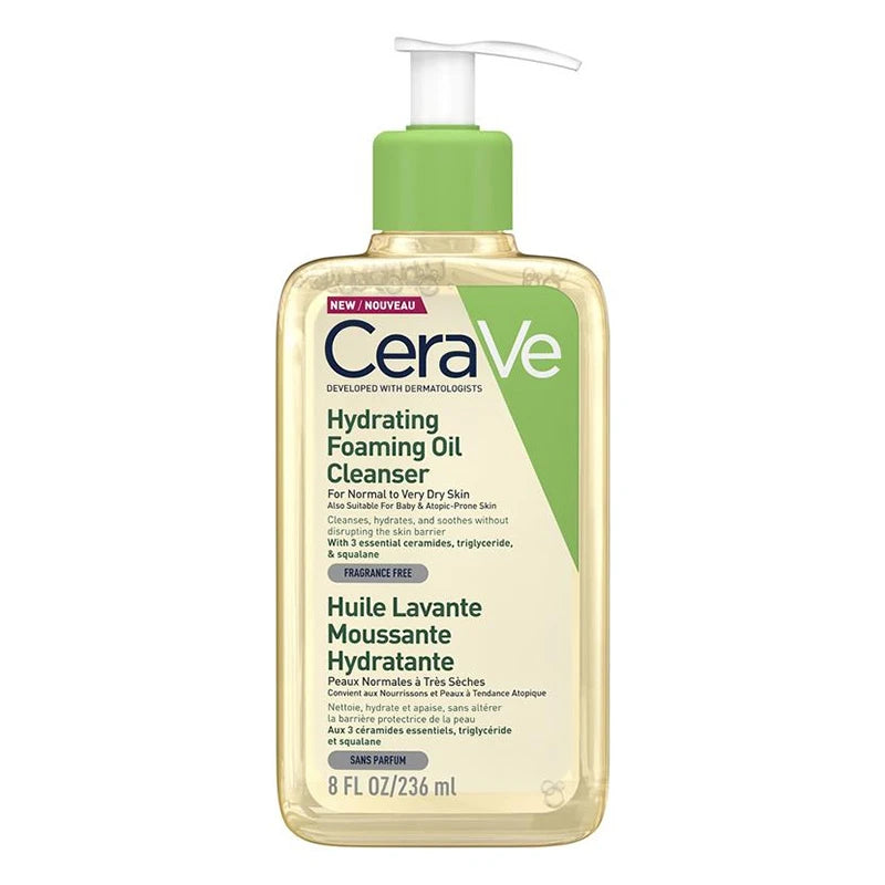 Hydrating Foaming Oil Cleanser 236ml SLIGHT LEAK AND NO NOZZLE