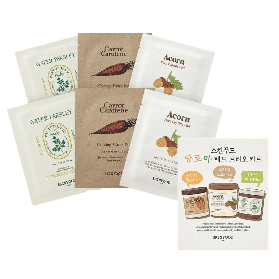 DANG.TO.MI. PAD TRIO KIT (CARROT+ACORN+PANTOTHENIC PADS)