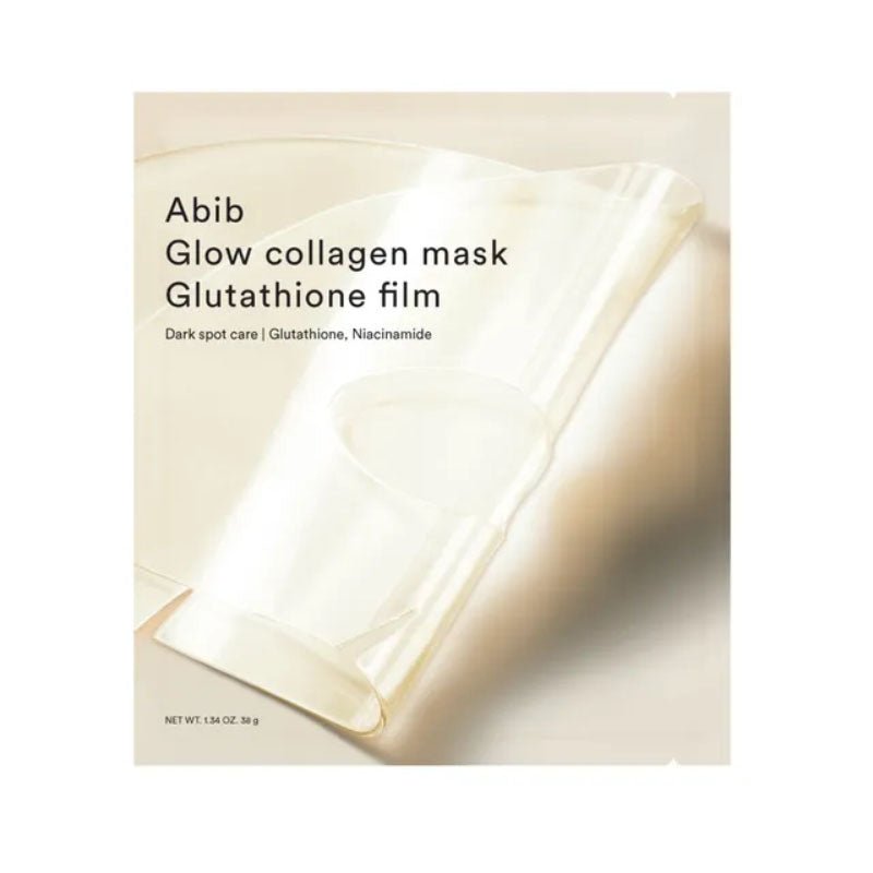 Buy Abib Glow Collagen Mask Glutathione Film 38g at Lila Beauty - Korean and Japanese Beauty Skincare and Makeup Cosmetics