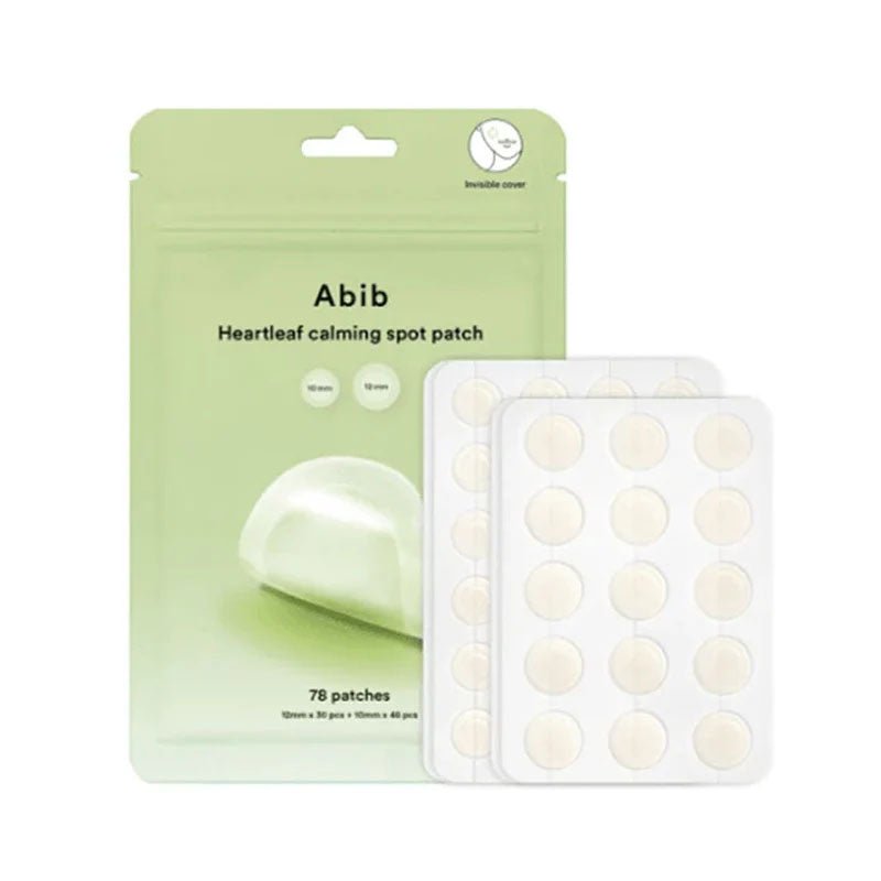 Buy Abib Heartleaf Calming Spot Patch (78 Patches) at Lila Beauty - Korean and Japanese Beauty Skincare and Makeup Cosmetics