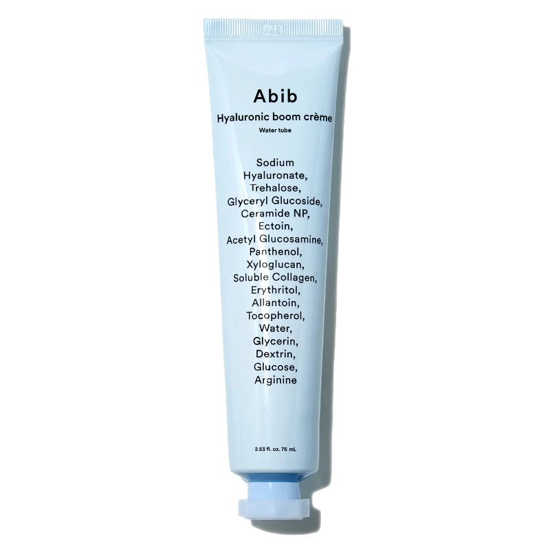 Buy Abib Hyaluronic Boom Crème Water Tube 75ml at Lila Beauty -韓國和日本美容護膚和彩妝