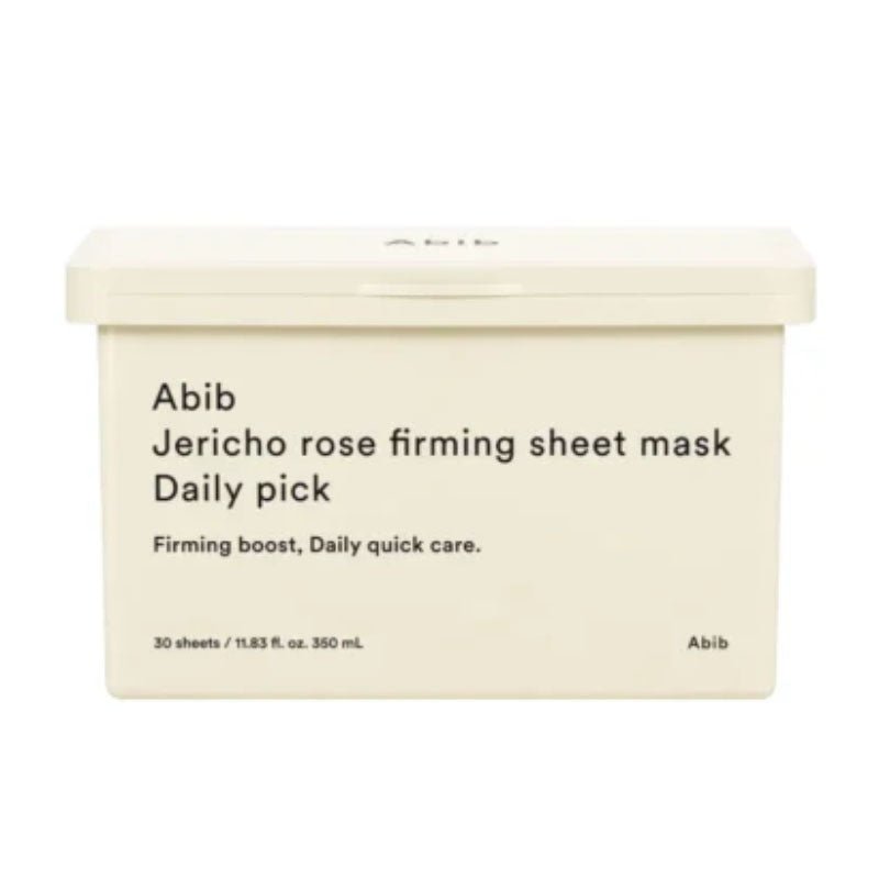 Buy Abib Jericho Rose Firming Sheet Mask Daily Pick (30 Sheets) at Lila Beauty - Korean and Japanese Beauty Skincare and Makeup Cosmetics