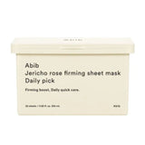 Buy Abib Jericho Rose Firming Sheet Mask Daily Pick (30 Sheets) at Lila Beauty - Korean and Japanese Beauty Skincare and Makeup Cosmetics