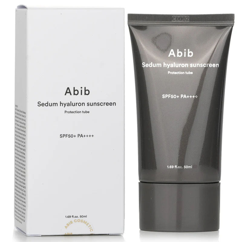 अबीब सेडम हायलूरोन सनस्क्रीन प्रोटेक्शन ट्यूब 50ml यहां से खरीदें Lila Beauty - कोरियाई और जापानी ब्यूटी स्किनकेयर और मेकअप कॉस्मेटिक्स