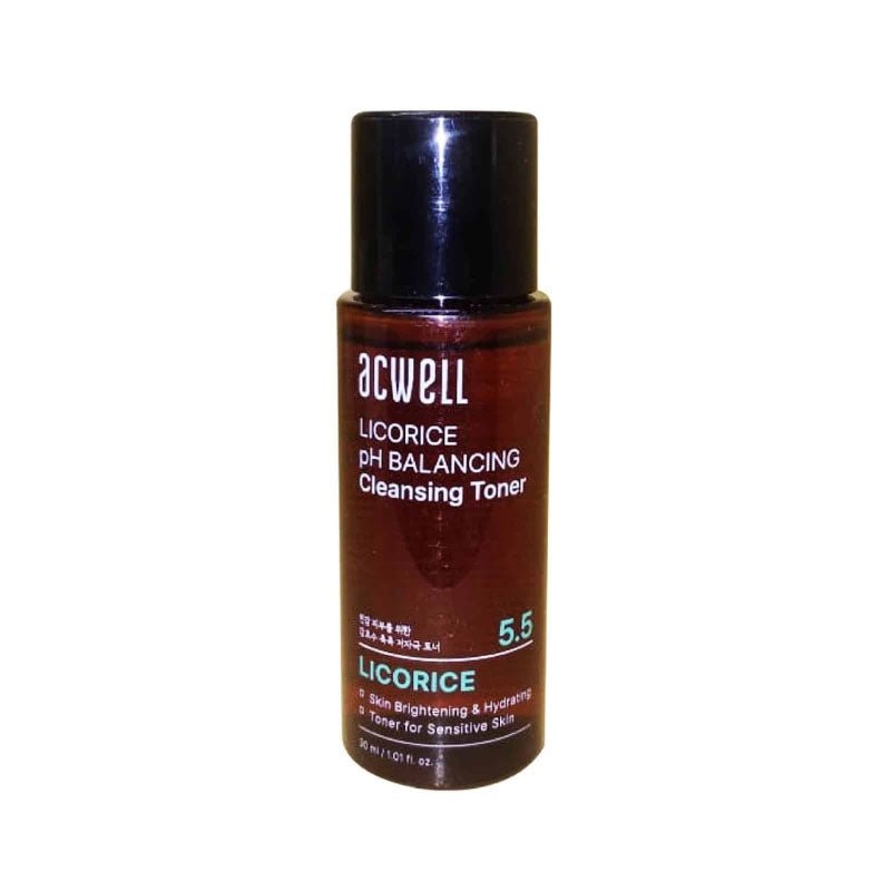 Buy Acwell Licorice pH Balancing Cleansing Toner Mini 30ml at Lila Beauty - Korean and Japanese Beauty Skincare and Makeup Cosmetics