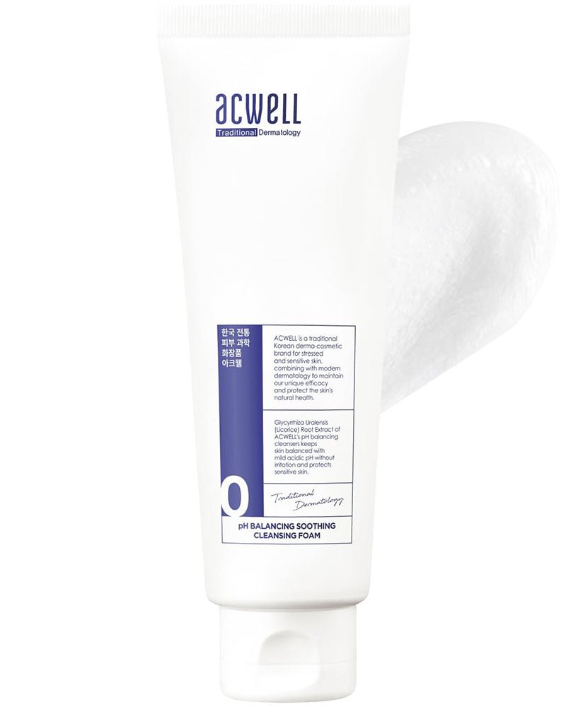 Buy Acwell pH Balancing Soothing Cleansing Foam 150ml at Lila Beauty - Korean and Japanese Beauty Skincare and Makeup Cosmetics