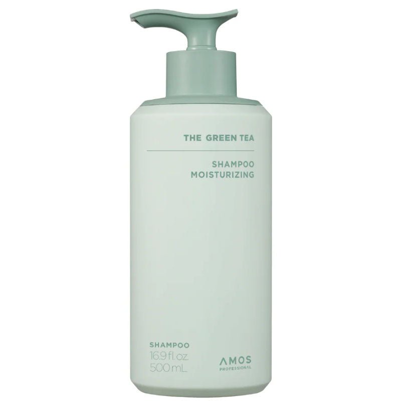 Buy Amos The Green Tea Shampoo 500ml Moisturizing (2025 Renewal) at Lila Beauty - Korean and Japanese Beauty Skincare and Makeup Cosmetics