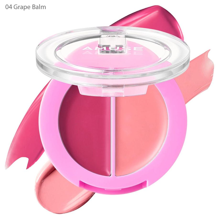Buy Amuse Lip & Cheek Healthy Balm 1.5g (04 Grape Balm) (Short Expiry 22/11/2026) at Lila Beauty - Korean and Japanese Beauty Skincare and Makeup Cosmetics
