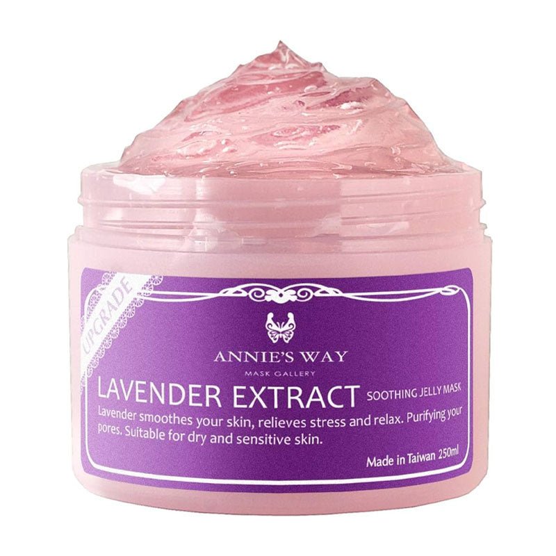 Buy Annie's Way Lavender Extract Soothing Jelly Mask 250ml at Lila Beauty - Korean and Japanese Beauty Skincare and Makeup Cosmetics