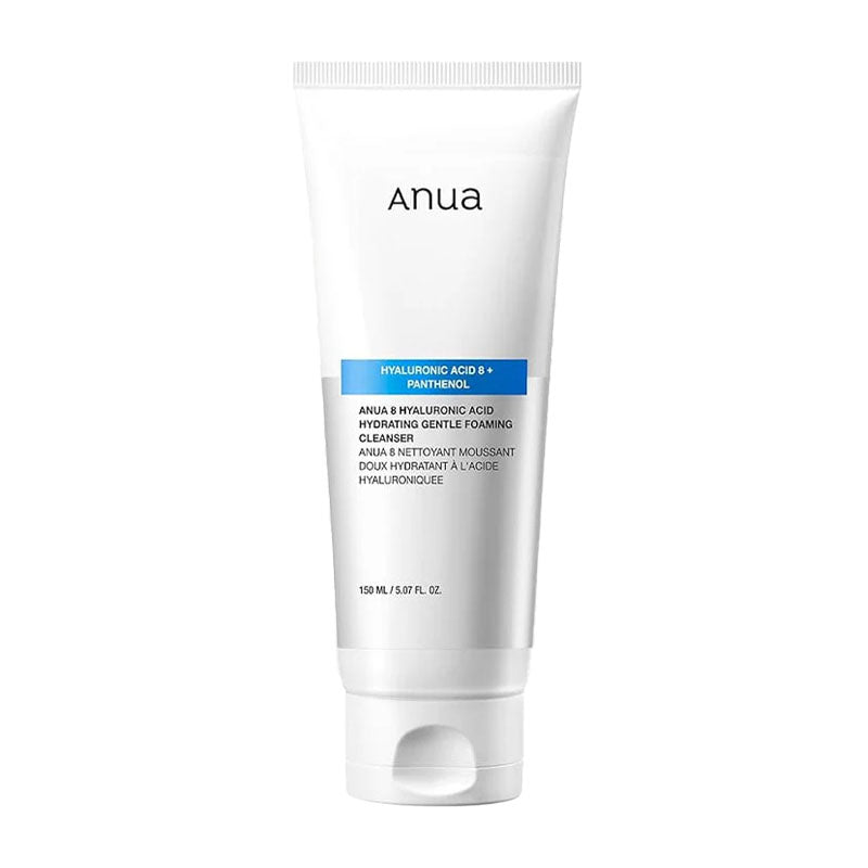 Buy Anua 8 Hyaluronic Acid Hydrating Gentle Foaming Cleanser 150ml at Lila Beauty - Korean and Japanese Beauty Skincare and Makeup Cosmetics