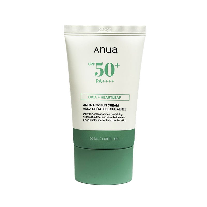 Buy Anua Airy Sun Cream 50ml (Broken Seal) at Lila Beauty - Korean and Japanese Beauty Skincare and Makeup Cosmetics